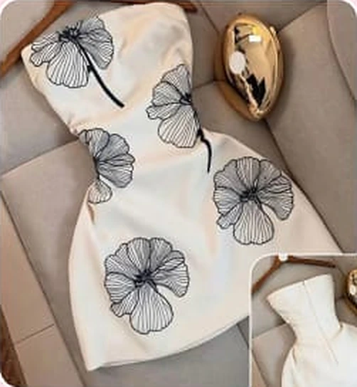 Mini vestido elegante