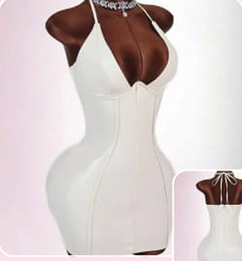 Vestido escote W